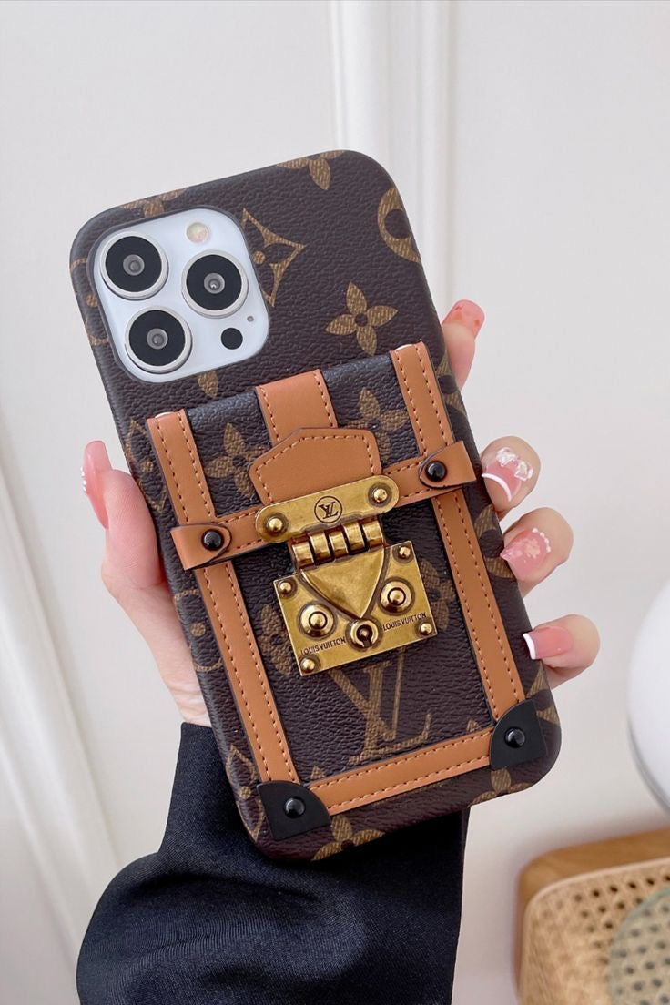 Coque louis vuitton avec porte carte à bandoulière