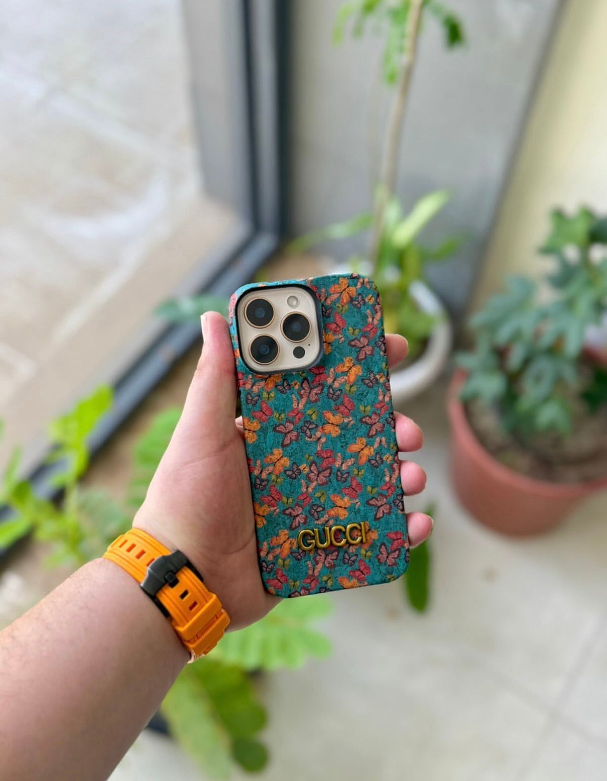 Coque iPhone Gucci Floral