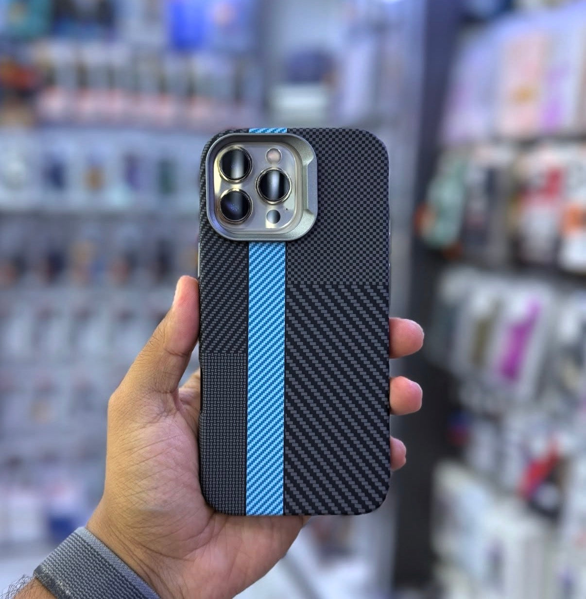 Coque iPhone Carbone Fibre