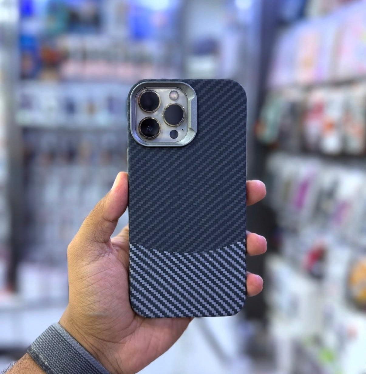 Coque iPhone Carbone Fibre