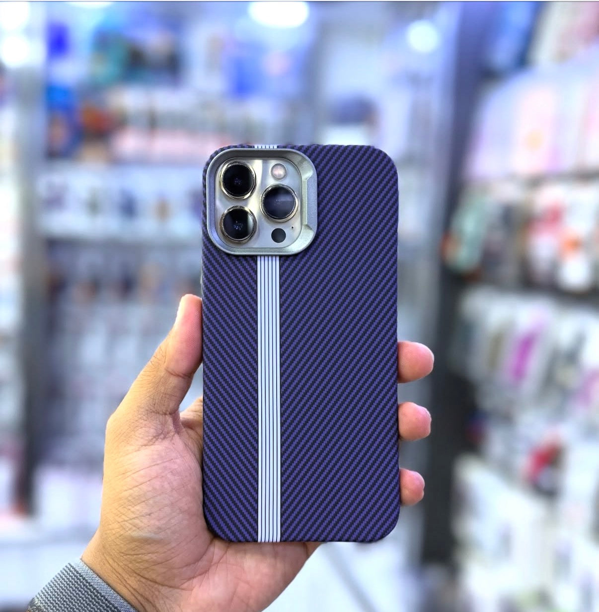 Coque iPhone Carbone Fibre