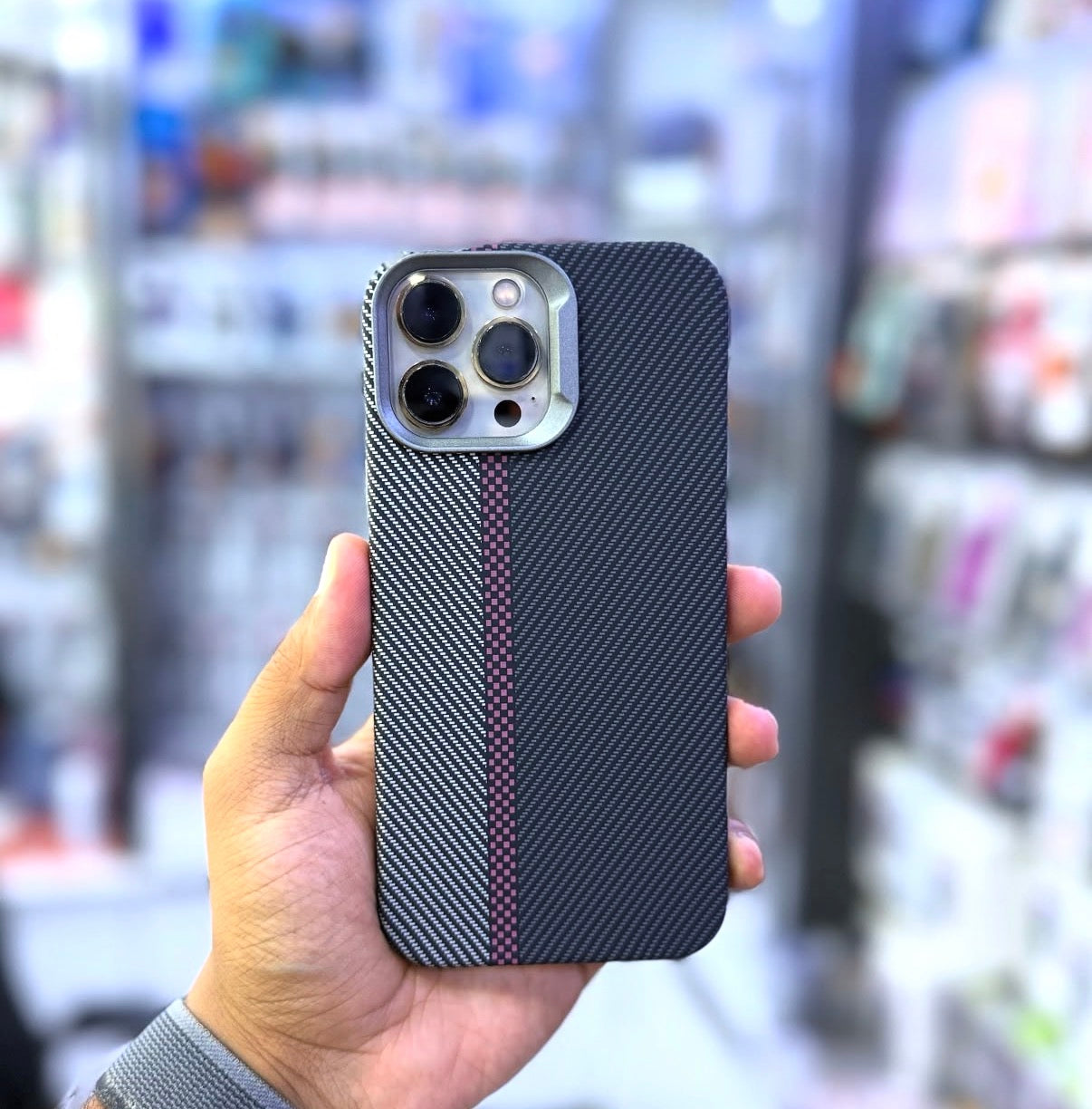 Coque iPhone Carbone Fibre