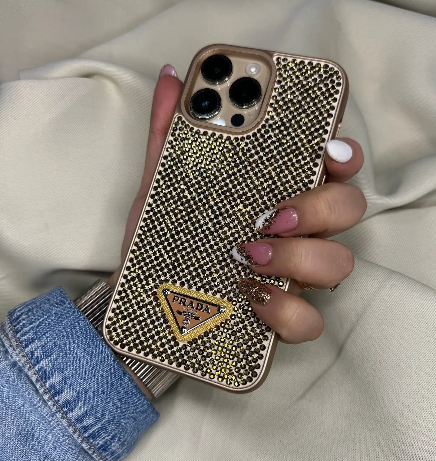 Coque iPhone Prada Diamond