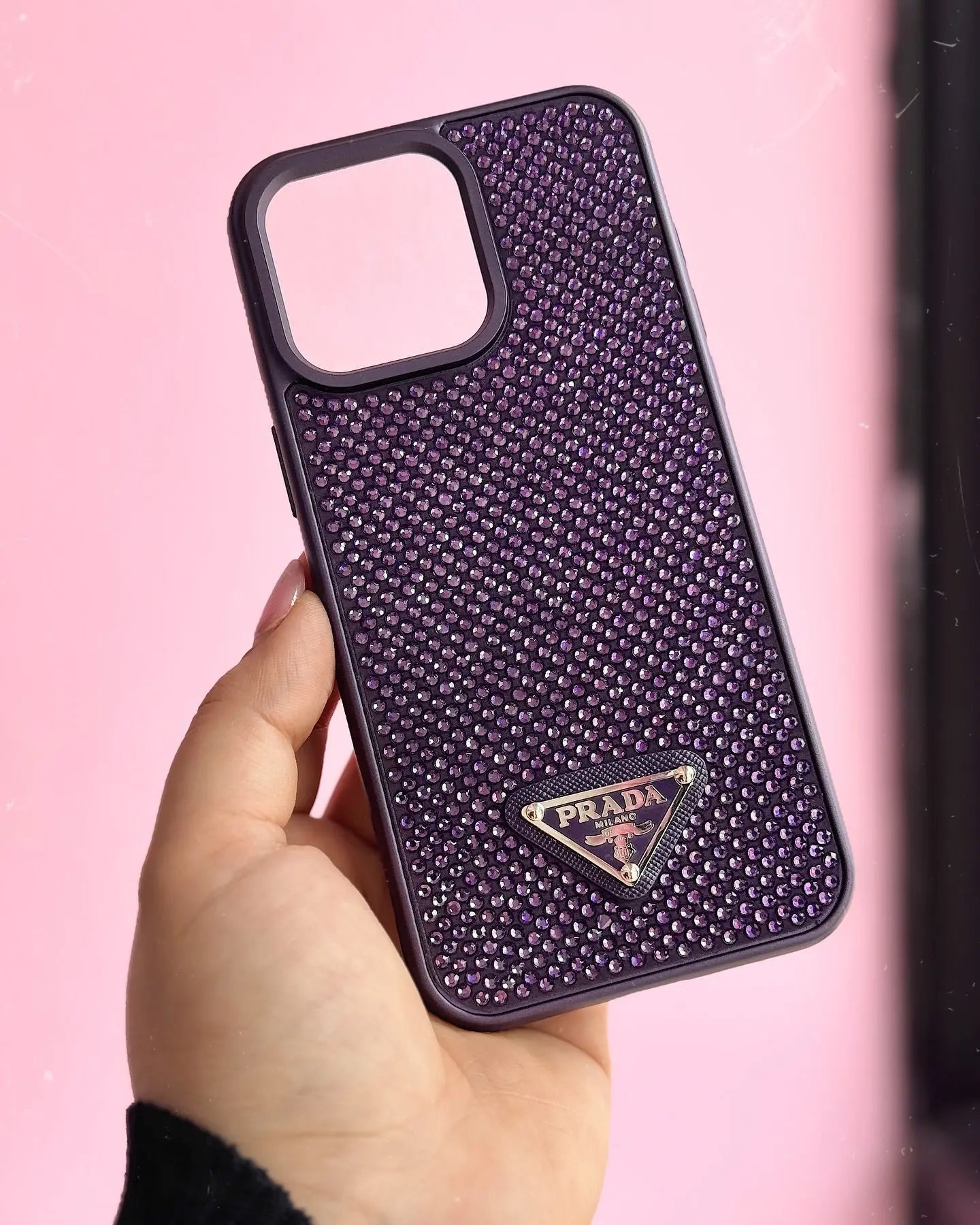 Coque iPhone Prada Diamond