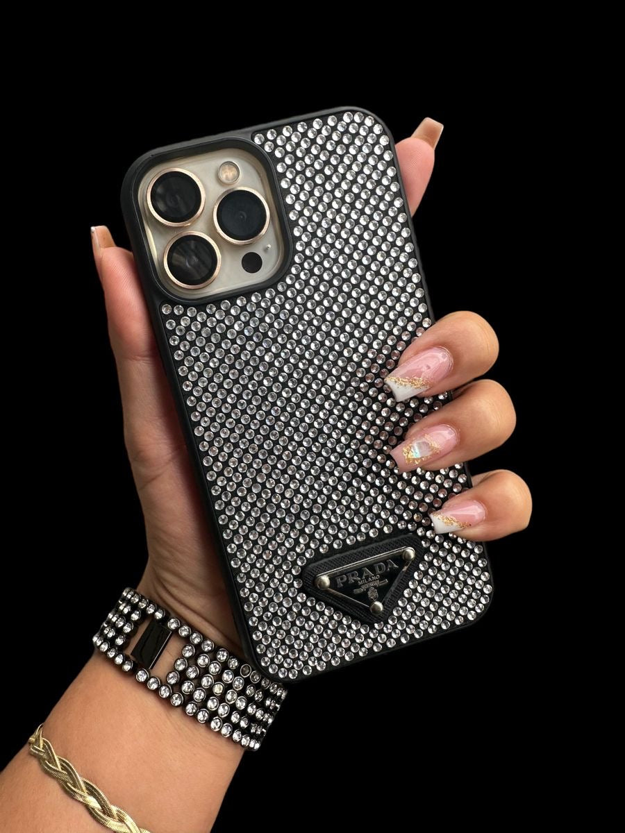 Coque iPhone Prada Diamond