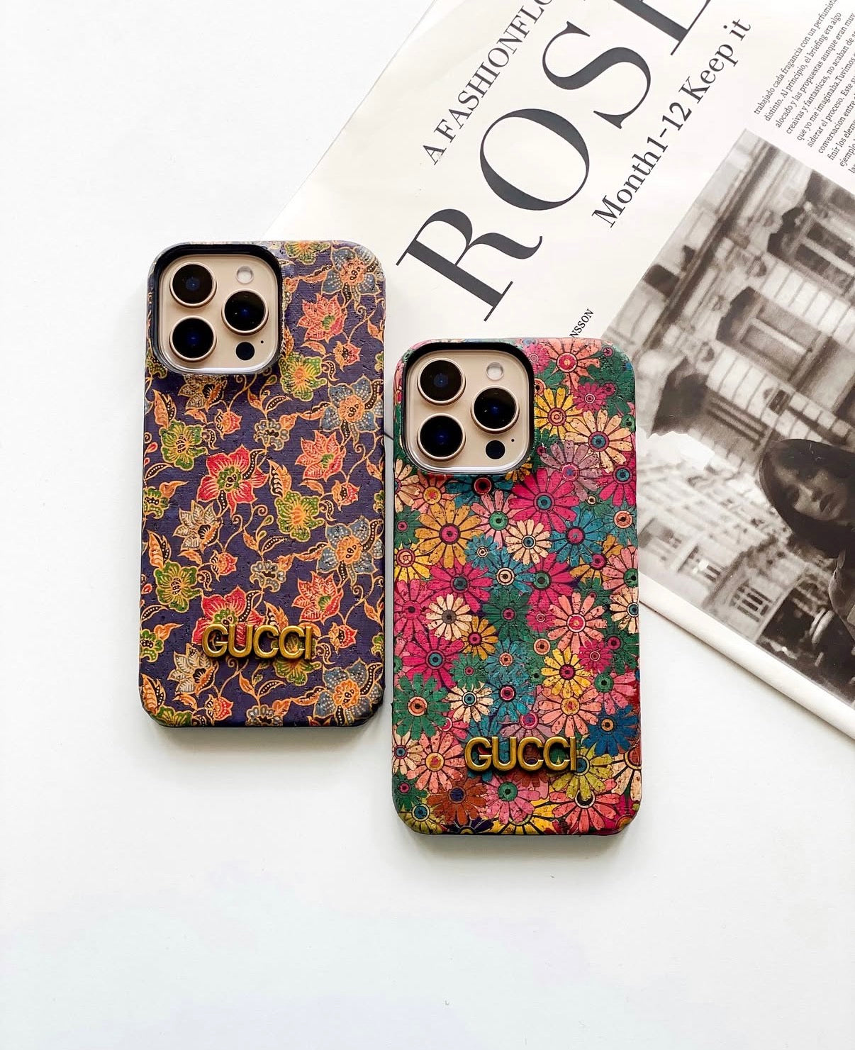 Coque iPhone Gucci Floral