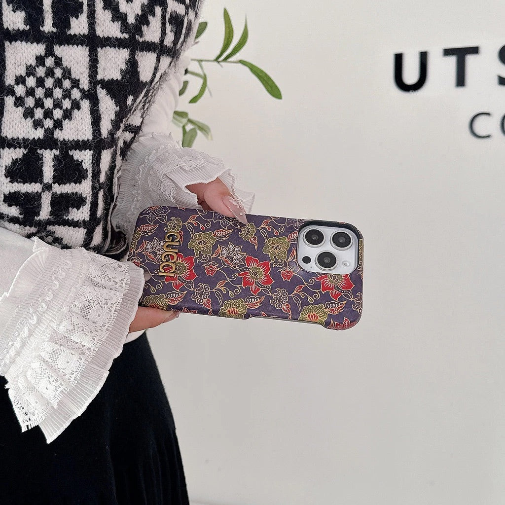 Coque iPhone Gucci Floral