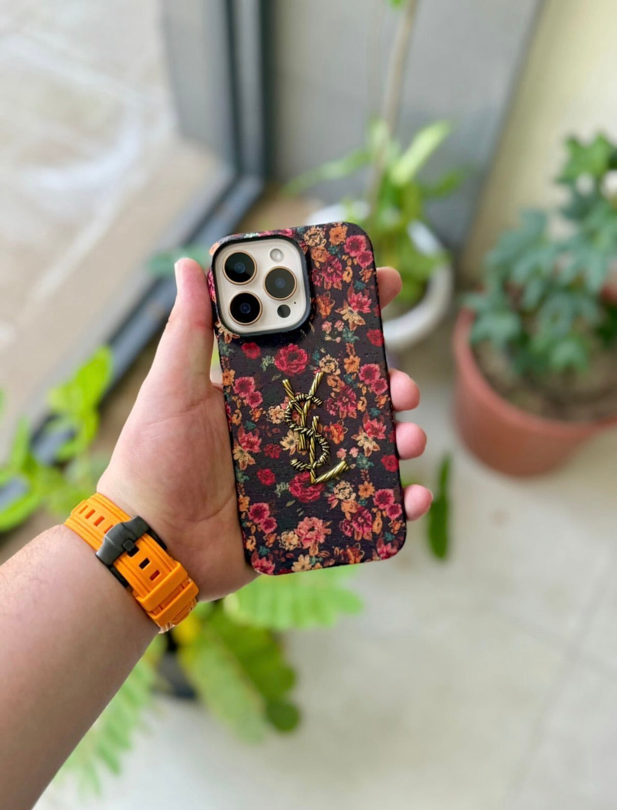 Coque iPhone Gucci Floral