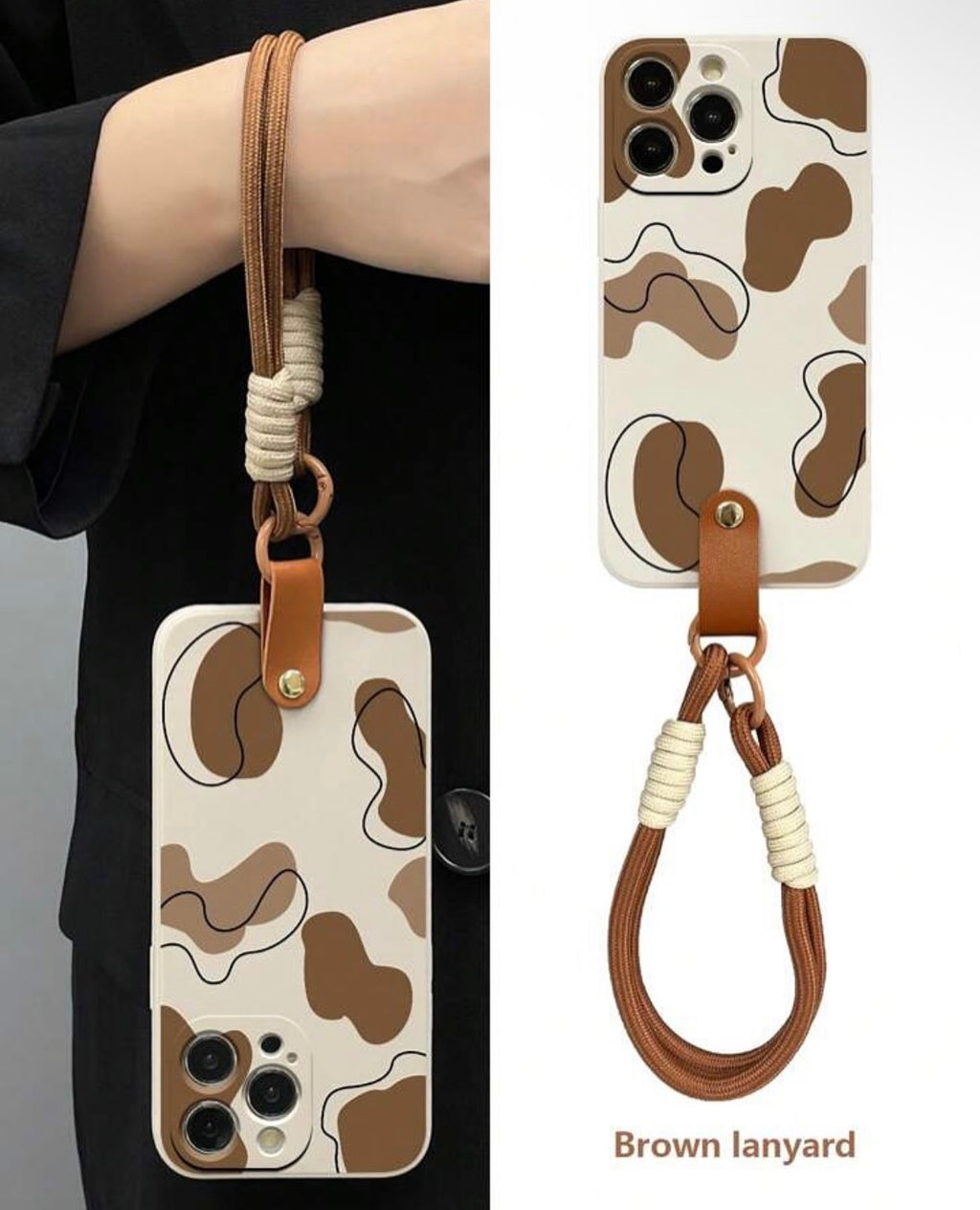 Coque iPhone Cow print modern