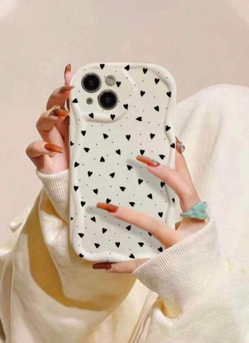 Cover iPhone mini heart pattern