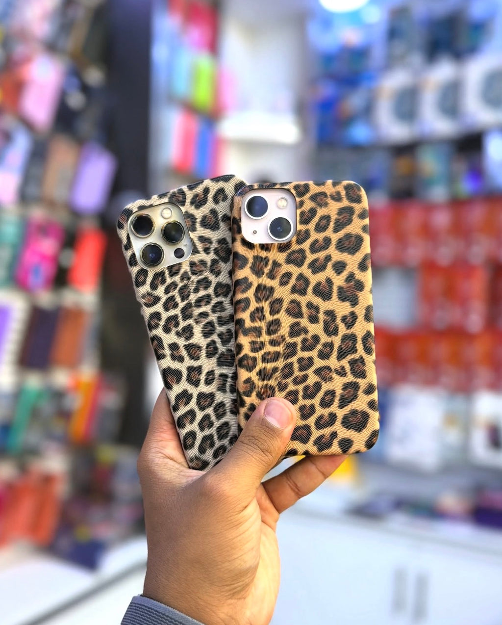 Coque iPhone leopard