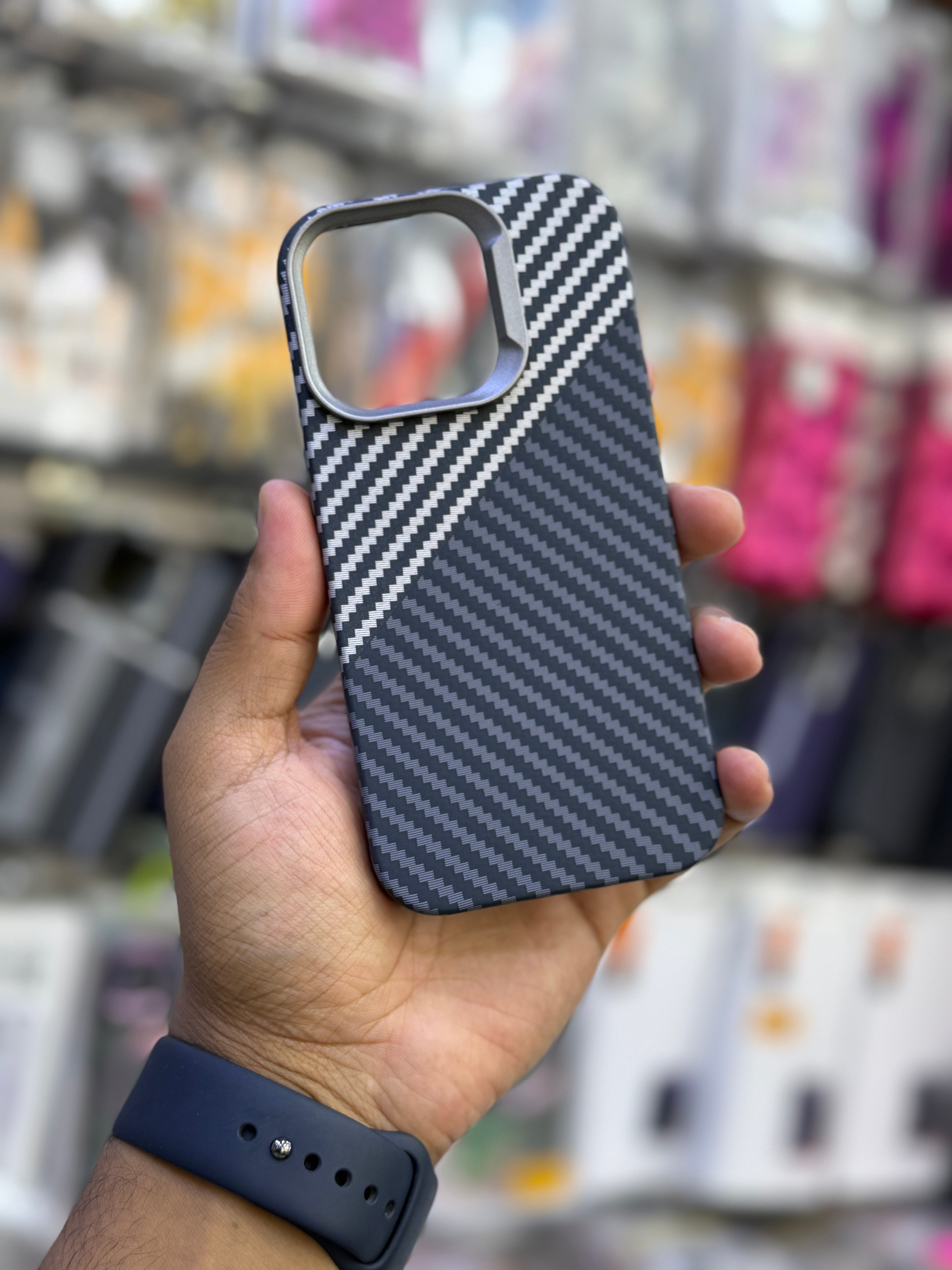 Coque iPhone Carbone Fibre