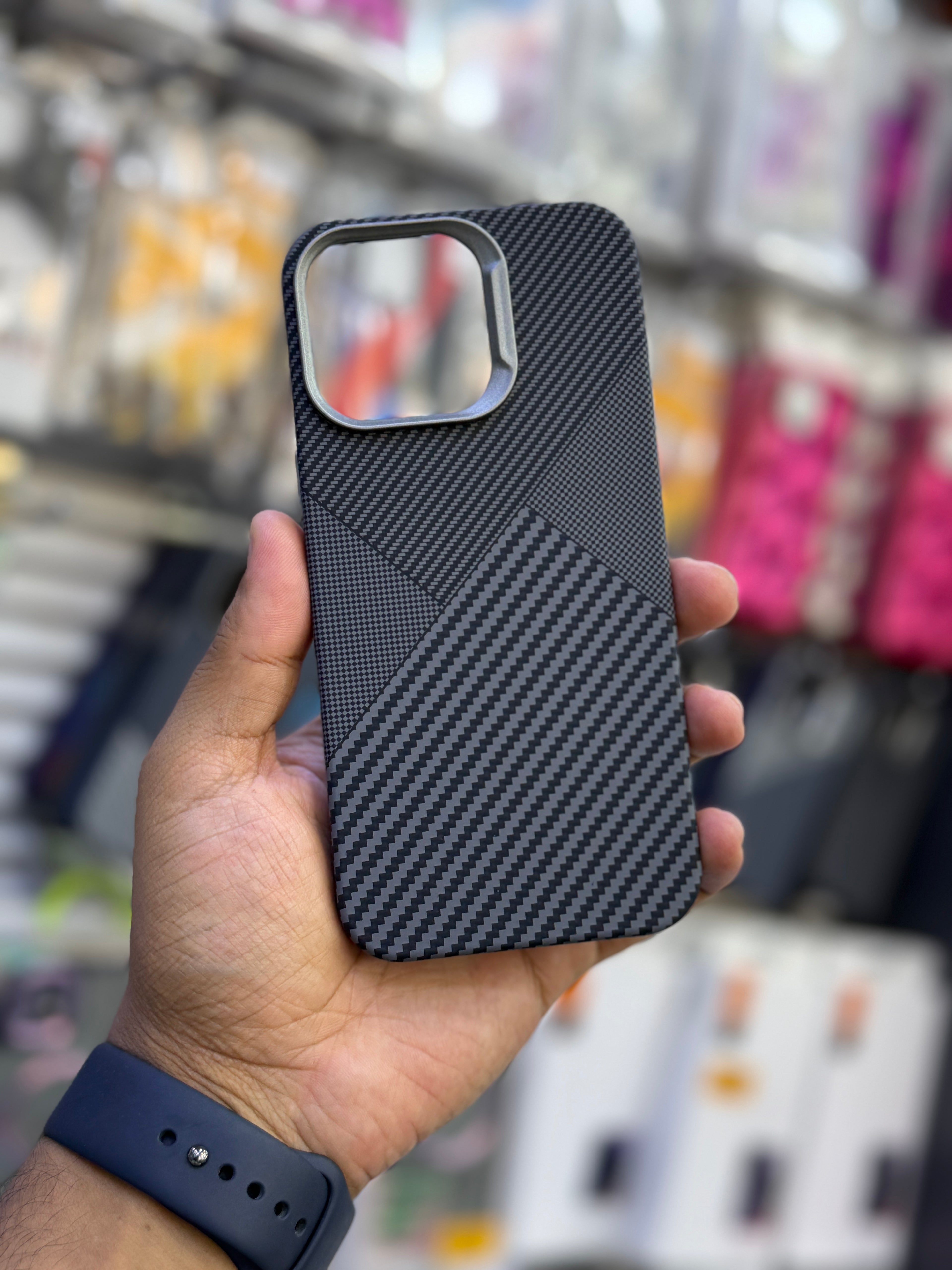 Coque iPhone Carbone Fibre