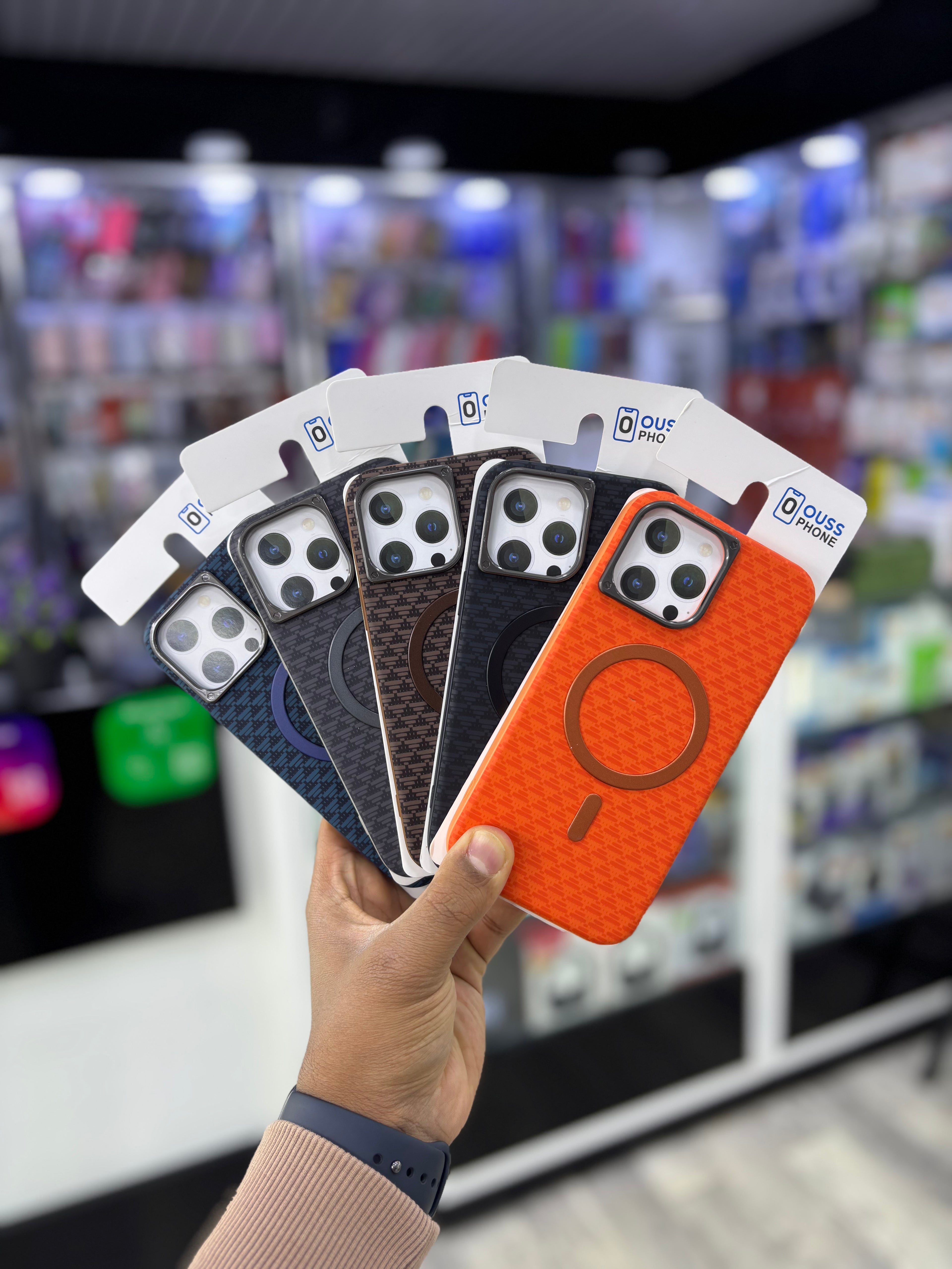 iphone carbon fiber case magsafe